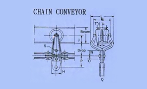 無鉚式鏈條輸送機