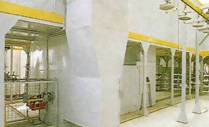 橋式固化爐及加熱系統（燃汽）