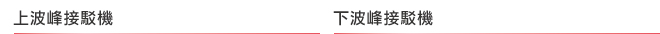 上波峰接駁機 | 下波峰接駁機